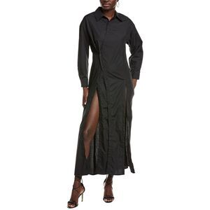Maison Maar Womens  Maxi Dress, Black